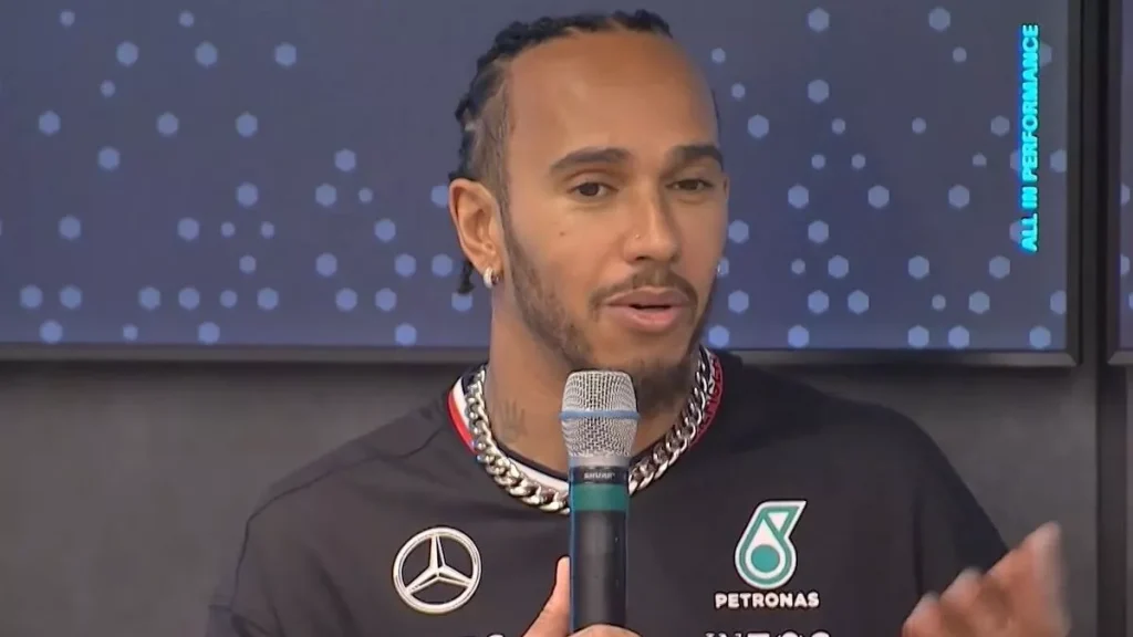 Lewis Hamilton’s remarks on George Russell’s disqualification